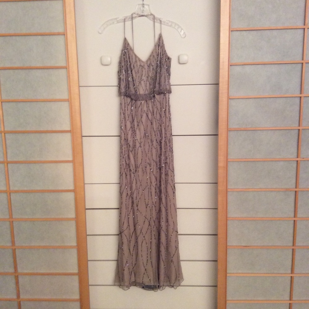 Formal beaded gown from Adrianna Papell